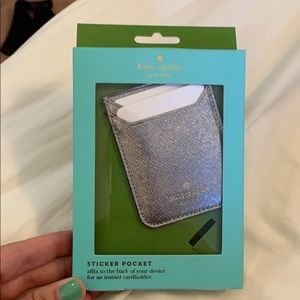 Kate spade sticky back phone card holder